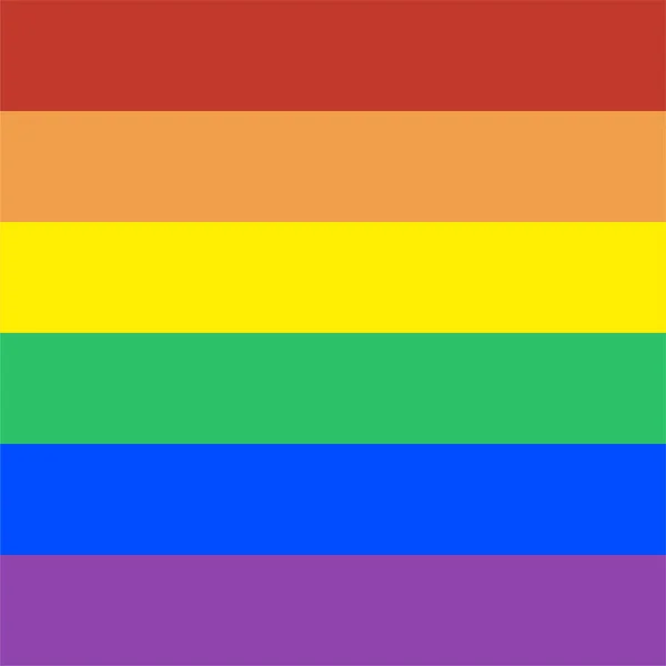 Biseksüel Lezbiyen Ikonu Düz Stil — Stok Vektör