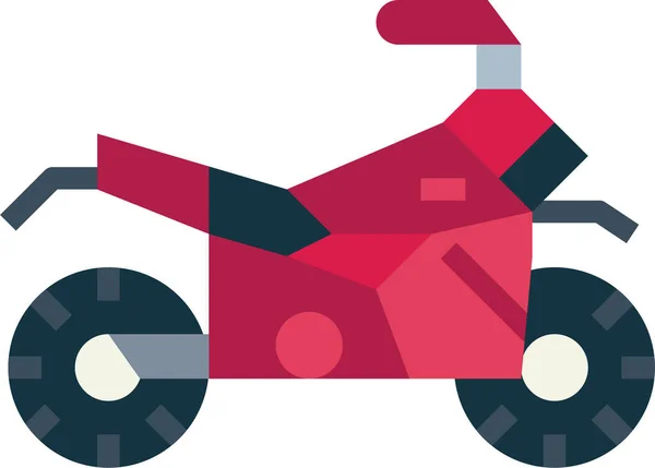 Ikona Dużego Motobiku Rowerowego — Wektor stockowy