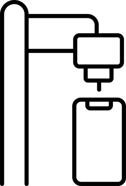 Icono Impresión Teléfono — Archivo Imágenes Vectoriales