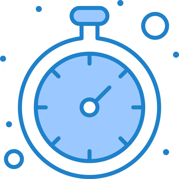 Relógio Ícone Hora Data —  Vetores de Stock