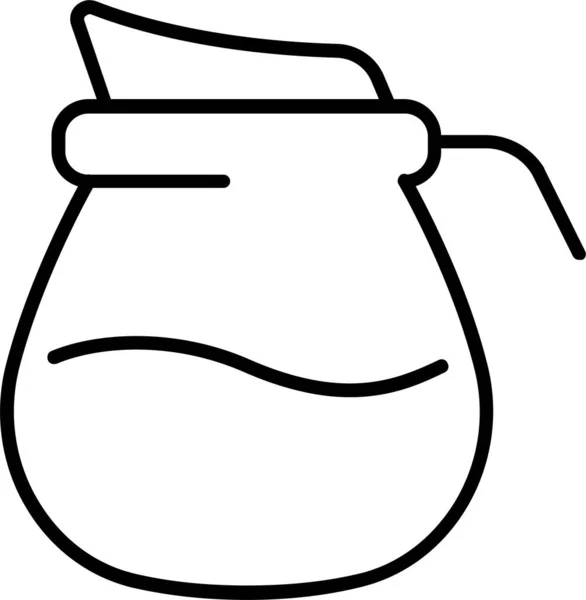 软饮料壶图标 — 图库矢量图片