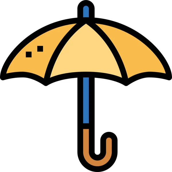 Иконка Защиты Дождя — стоковый вектор