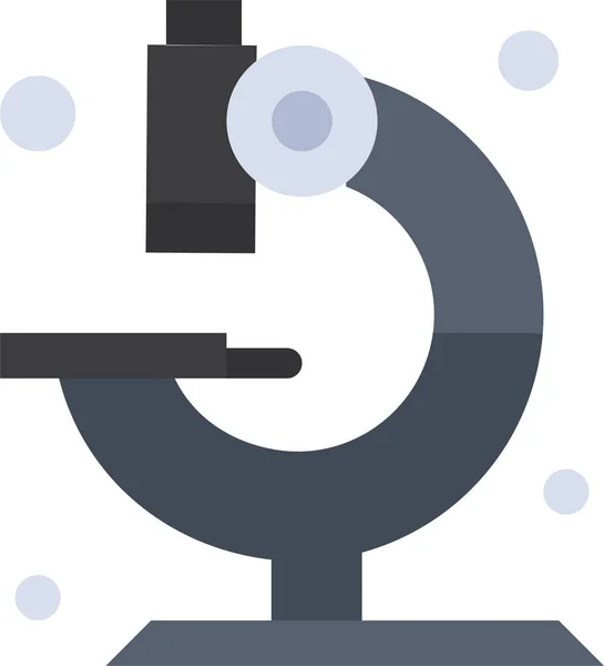Значок Лабораторного Медичного Мікроскопа — стоковий вектор