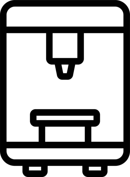 Elektronische Ikone Bauen — Stockvektor