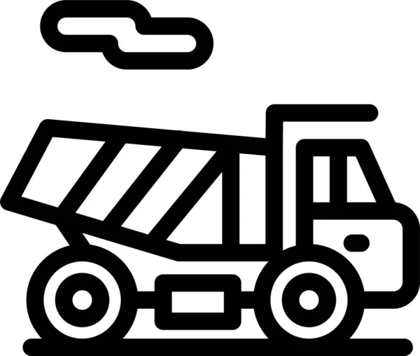 Ikona Transportu Quad Rowerów — Wektor stockowy