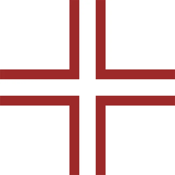 Bandeira País Latvia Ícone Estilo Plano — Vetor de Stock