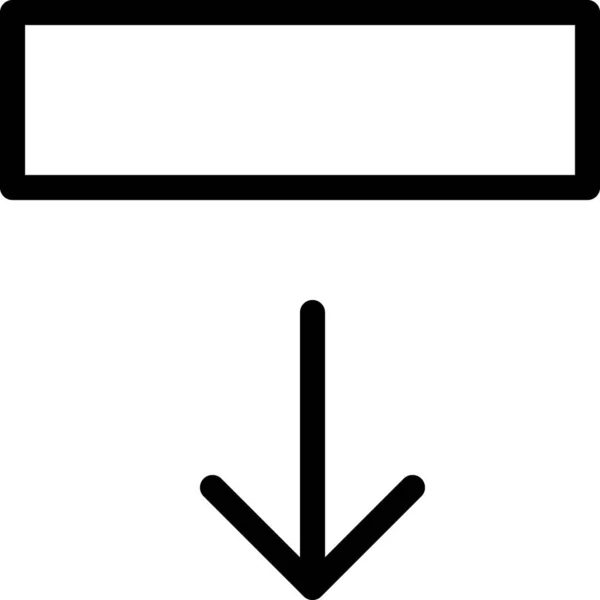 Descargar Flecha Icono Flechas Estilo Sólido — Vector de stock