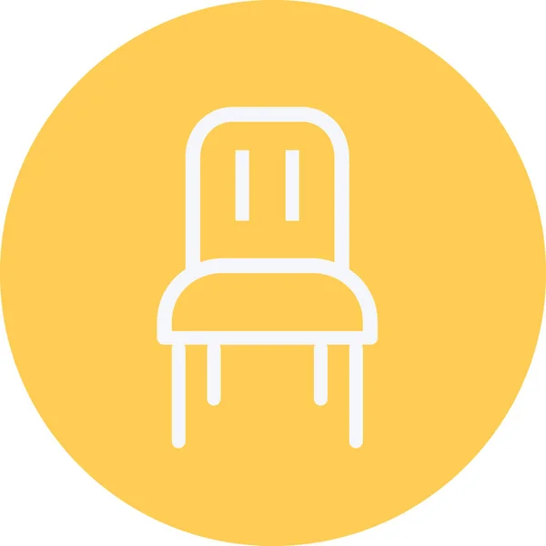 Eletrodomésticos Cadeira Mobiliário Ícone Estilo Esboço —  Vetores de Stock