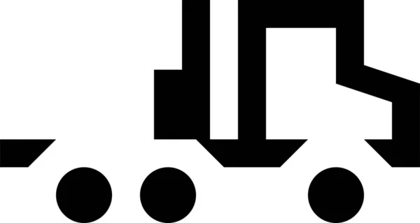 Icono Del Contorno Del Vehículo Transporte Estilo Contorno — Vector de stock