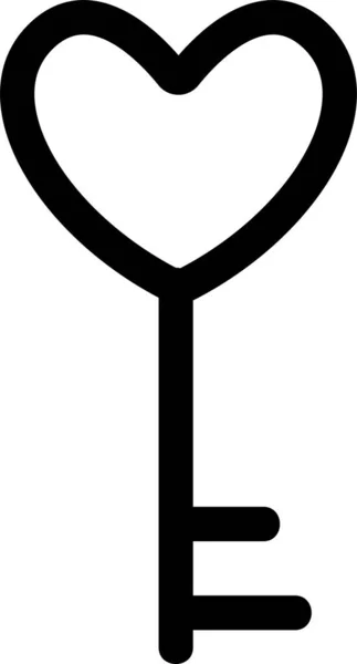 Konturdatum Dating Symbol — Stockvektor