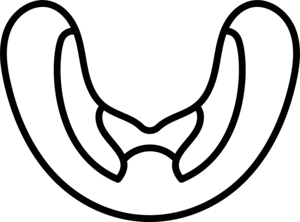 Alineadores Claro Icono Dental — Archivo Imágenes Vectoriales