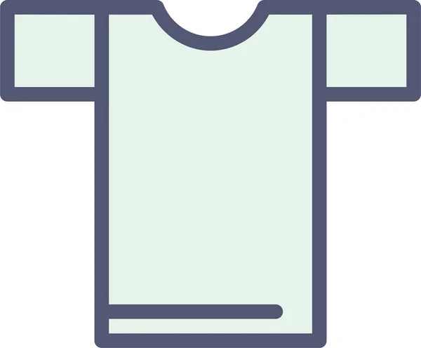 Иконка Повседневной Одежды Стиле Заполненного Контура — стоковый вектор