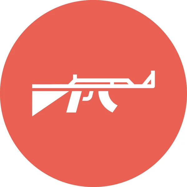 Ikona Armii Amunicji Stylu Odznaki — Wektor stockowy