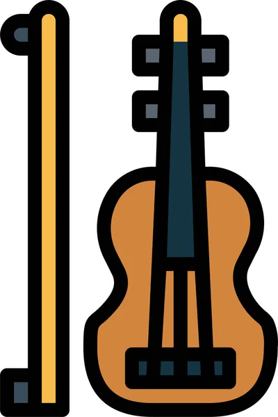 Instrumento Instrumentos Música Icono — Archivo Imágenes Vectoriales