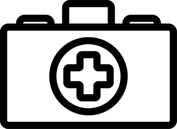 Ikona Dyplomu Przypadku Medycznego — Wektor stockowy