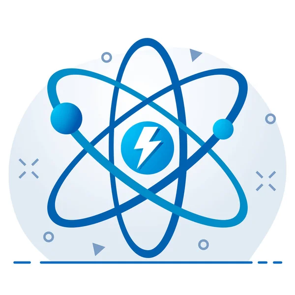 Ícone Energia Elétrica Ecologia — Vetor de Stock