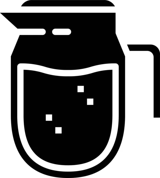 Икона Сока Категории Пищевых Напитков — стоковый вектор