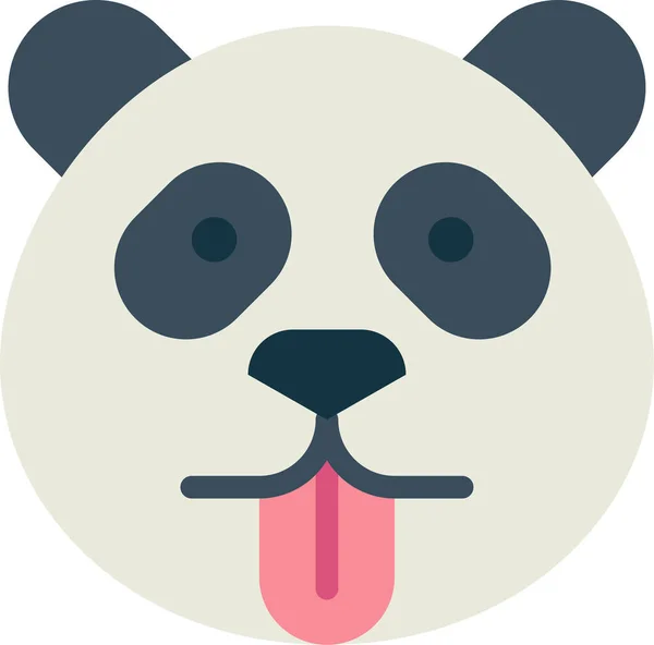Икона Медведя Панды — стоковый вектор