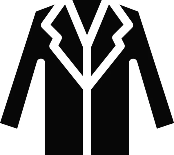 Oblečení Módní Muž Ikona Pevném Stylu — Stockový vektor