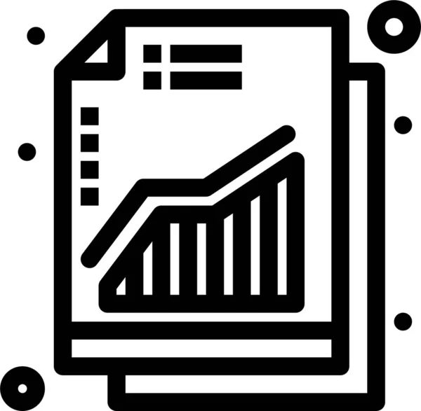 Charts Steigern Gewinn — Stockvektor