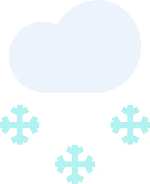 Σύννεφο Web Εικονίδιο Απλή Απεικόνιση — Διανυσματικό Αρχείο
