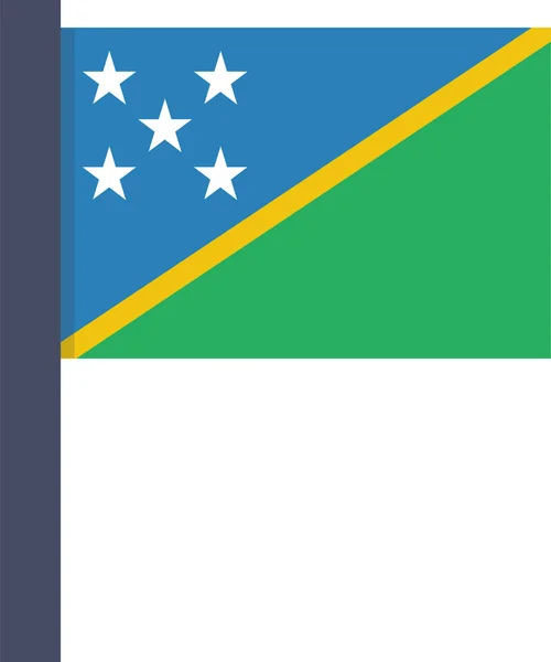 フラットスタイルの国旗アイコン — ストックベクタ