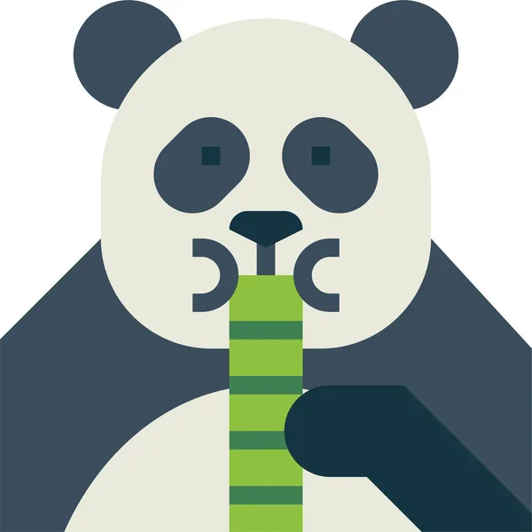 Икона Медведя Панды — стоковый вектор