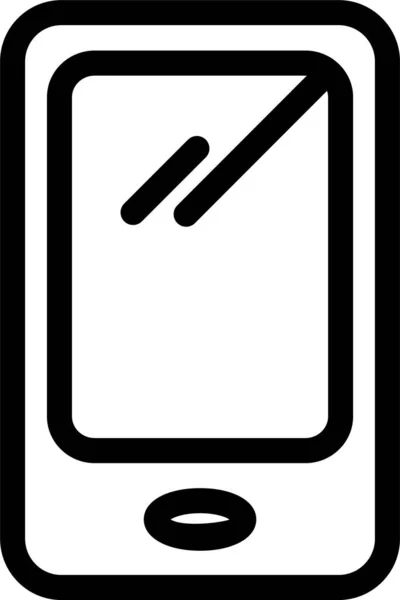 Android Handy Symbol Der Kategorie Computer Hardware — Stockvektor