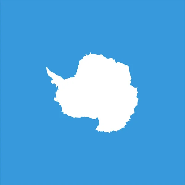 Antarctica Χώρα Εικονίδιο Σημαία Επίπεδη Στυλ — Διανυσματικό Αρχείο