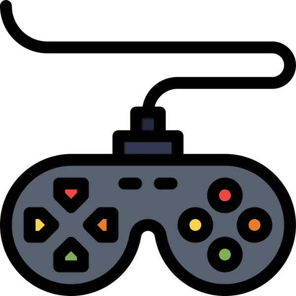 Controller Device Game Icon — Stock Vector