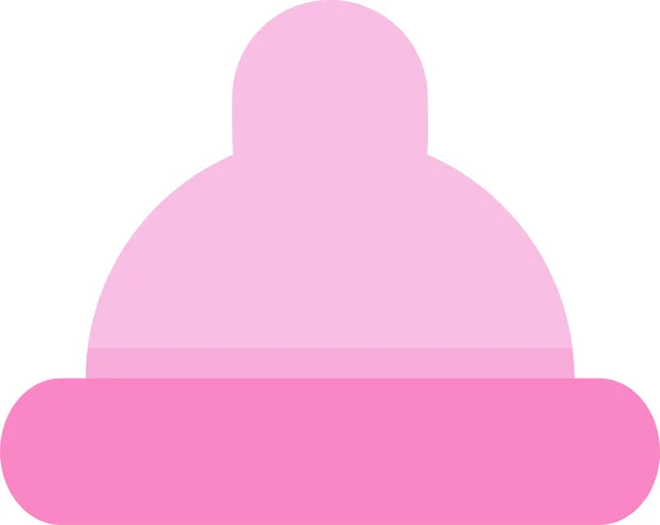 Preservativo Icona Protezione Del Rapporto Sessuale Stile Piatto — Vettoriale Stock