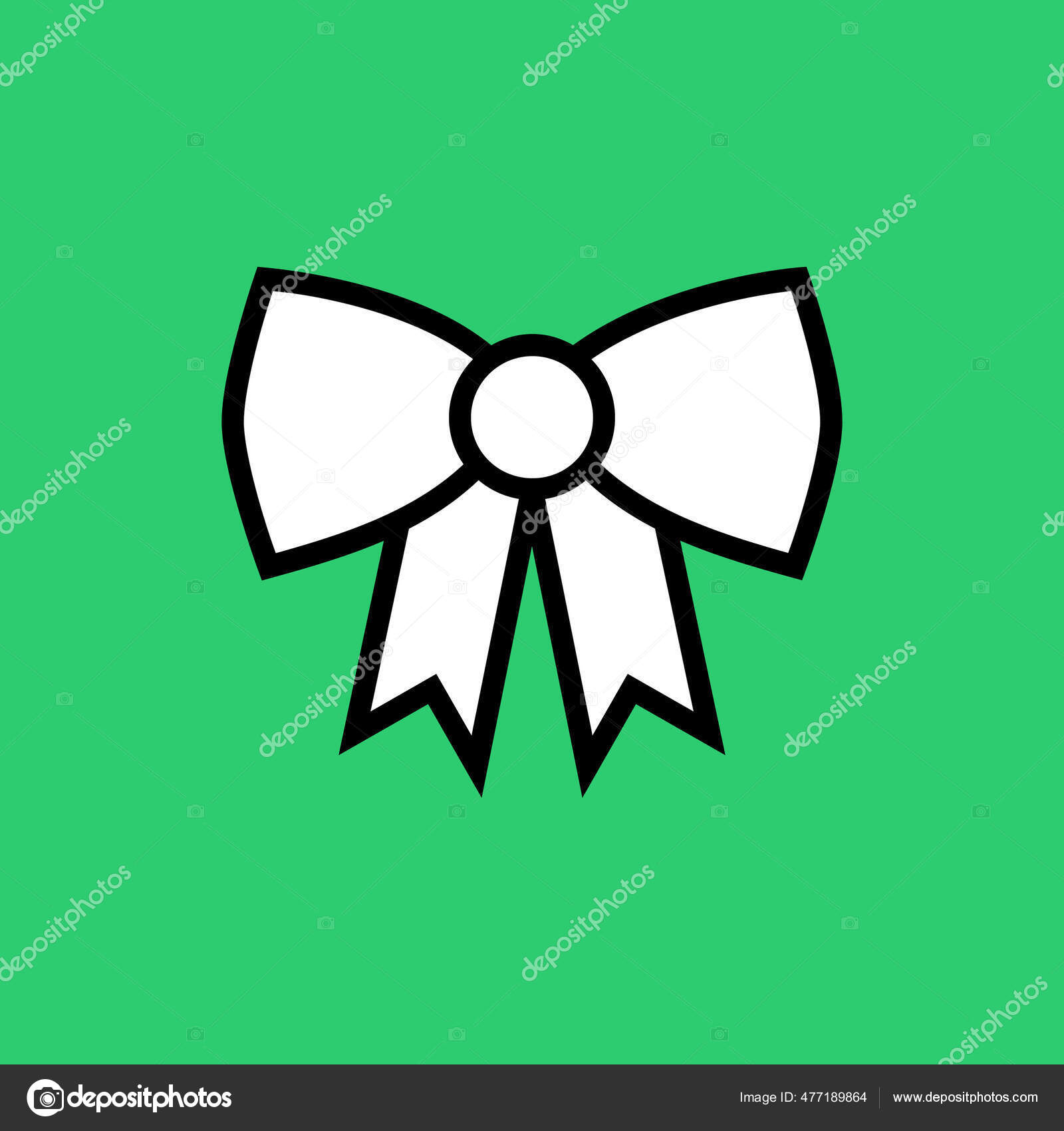 Christmas Ribbon 3D Icon download in PNG, OBJ or Blend format