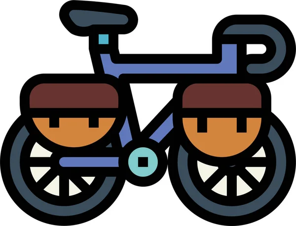 Fahrrad Fahrrad Fahrrad Ikone — Stockvektor
