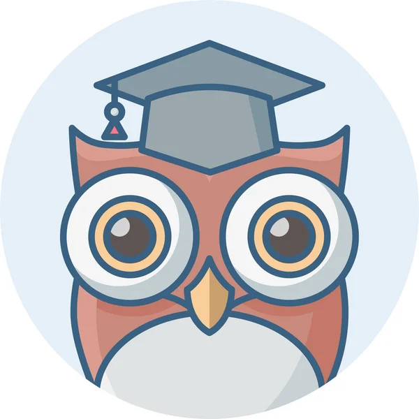 Smartclasses Icono Educación Aula Estilo Contorno Lleno — Vector de stock