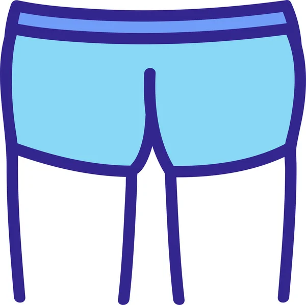 Ass Body Butt Icon — Διανυσματικό Αρχείο