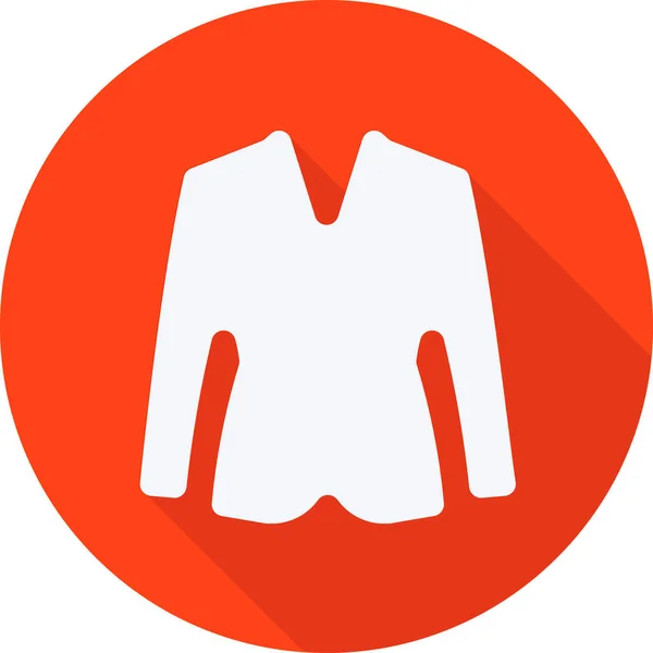 Tasche Kleidung Kleidung Ikone Solidem Stil — Stockvektor