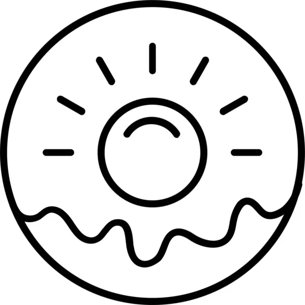 Икона Булочной Пекарни — стоковый вектор