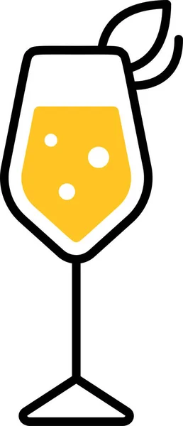 Alcohol French Champagne Icon — Stock Vector
