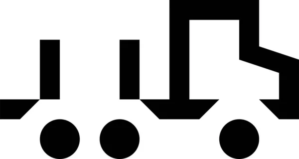 Transportasi Ikon Kendaraan Outline Dalam Gaya Outline - Stok Vektor