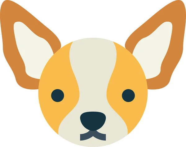 Chihuahua Dog Pet Icon — Stock Vector