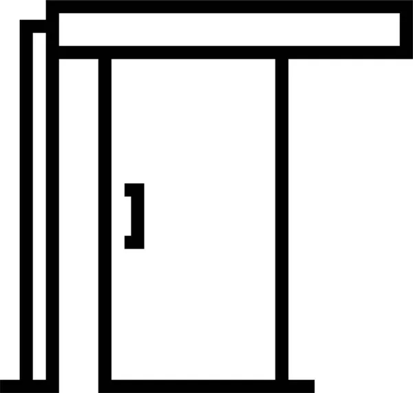 门折叠图标 — 图库矢量图片