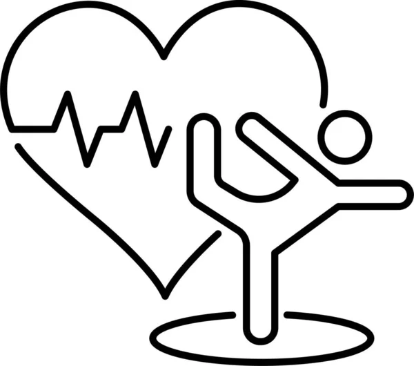 Σχήμα Εικονίδιο Πάγου Καρδιά — Διανυσματικό Αρχείο