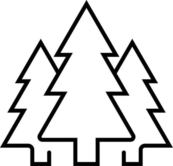 Икона Лесного Лесоводства — стоковый вектор