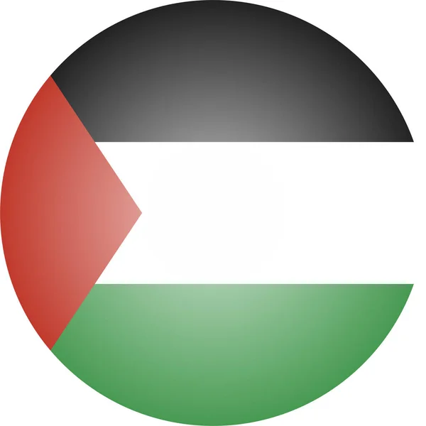 Bandeira País Ícone Nacional Estilo Isométrico — Vetor de Stock