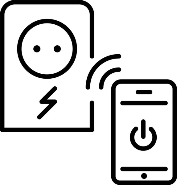 Phone Plugs Icon — Stock Vector