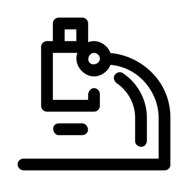 Bacteria Doctor Equipment Icon Outline Style — Stock Vector