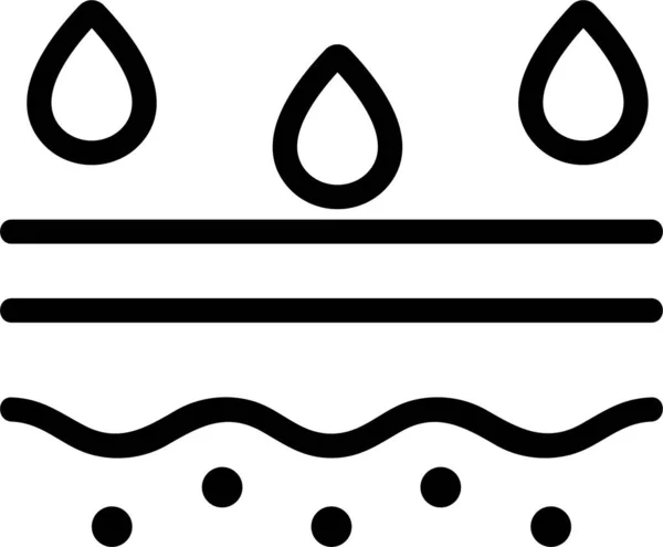 Значок Контуру Тіла Макіяжі Волосся Косметика Категорії — стоковий вектор