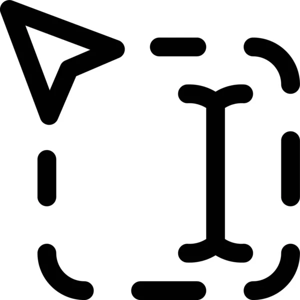 Тип Курсора Піктограма Миші Стилі Контурів — стоковий вектор
