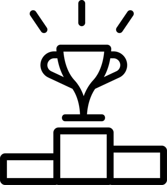 Значок Чемпиона Категории Спорт — стоковый вектор