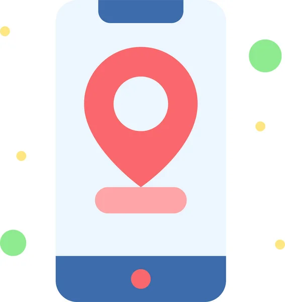 App Icône Localisation Gps — Image vectorielle